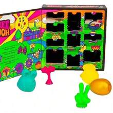 Easter Gift  ADvent Calendar 24 Day Surprise, Colorful Sensory Toy Gift Box, Stress Relieving Toys Suitable For Children Aged 3 And Above, Perfect Birthday And Holiday Gifts - A - Xem 4