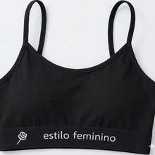 Kit Of 6 Cotton Tops And Panties For Girls - Cotton Top, Girls' Bra, Comfortable Panties - 彩色 - 查看 5