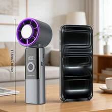 Portable Handheld Mini Fan - Rechargeable, Handheld Fan, USB Charging Small Fan, Ideal Gift, Suitable For Outdoor/Camping, Perfect Eid Al-Fitr Gift - Multicolor - View 9