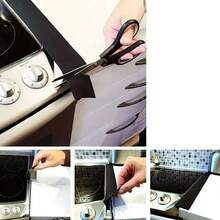 1 gói miếng bịt khe hở bếp bằng silicon, chất trám khe hở lò nướng chịu nhiệt, bịt kín các khe hở giữa bếp và mặt bàn, dễ dàng vệ sinh. - nhiều màu - Xem 5