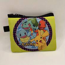 pokemon Ví đựng tiền xu/thẻ thiết kế mới, ví in họa tiết unisex. - Nhiều màu - Xem 18