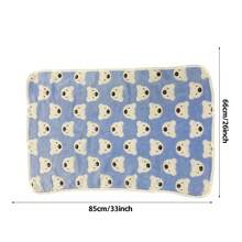 1 件宠物毯，卡通图案，适合小型、中型、大型犬猫，可机洗 - 55*75cm - 查看 10