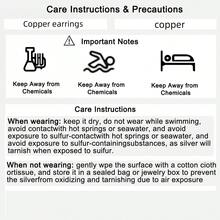 1对女士耳环，圆形星形耳钉，优雅设计，镶嵌合成锆石，时尚百搭，适合作为礼物和日常佩戴 - 耳環 - 查看 7