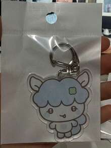 Hearts2Hearts Cartoon Plush Acrylic Keychain, Bag Charm Accessory, Celebrity Inspired - Multicolor - View 16