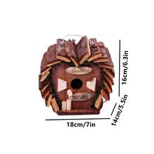 Nhà chim - Gỗ tự nhiên Cuoero - Thu hút và bảo vệ chim trong vườn nhà bạn - A - Xem 2