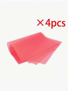 4pcs Waterproof Refrigerator Mats, Rectangular Anti-Moisture Pads, Washable Chamomile & Lemon Pattern (Green), Suitable For School, Office, Home, Travel - Multicolor - View 10