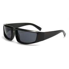 1pc Wrap-Around Women's Fashion Glasses For Outdoor Parties, Travel, Vacations, And Beach Use - Black - View 4