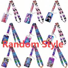 1件装 K-Pop 女团挂绳钥匙扣，可作身份证卡套和手机防丢挂绳，可爱女粉丝礼物（款式随机） - 彩色 - 查看 8