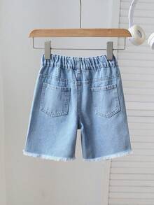 Jungen Denim Shorts, neuer modischer Sommerstil - Blau - View 3