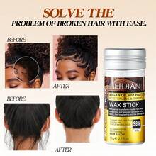 1PC The Styling Wax Stick Is Specially Designed To Create Exquisite Hairstyles, Especially Suitable For Managing Natural Curls, Wig Curls, And Modifying Irregular Hair Lines. - A - View 4