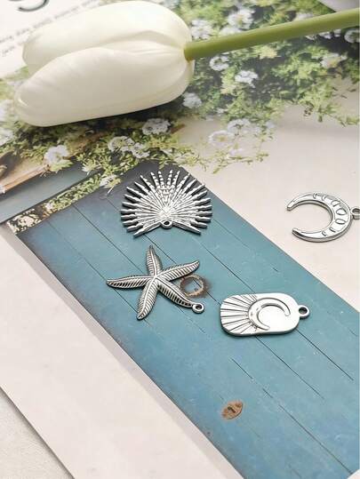 1pc Minimalist Multi-Element Casual Style Jewelry Pendant Accessory, Suitable For Daily Wear/Holiday Gift