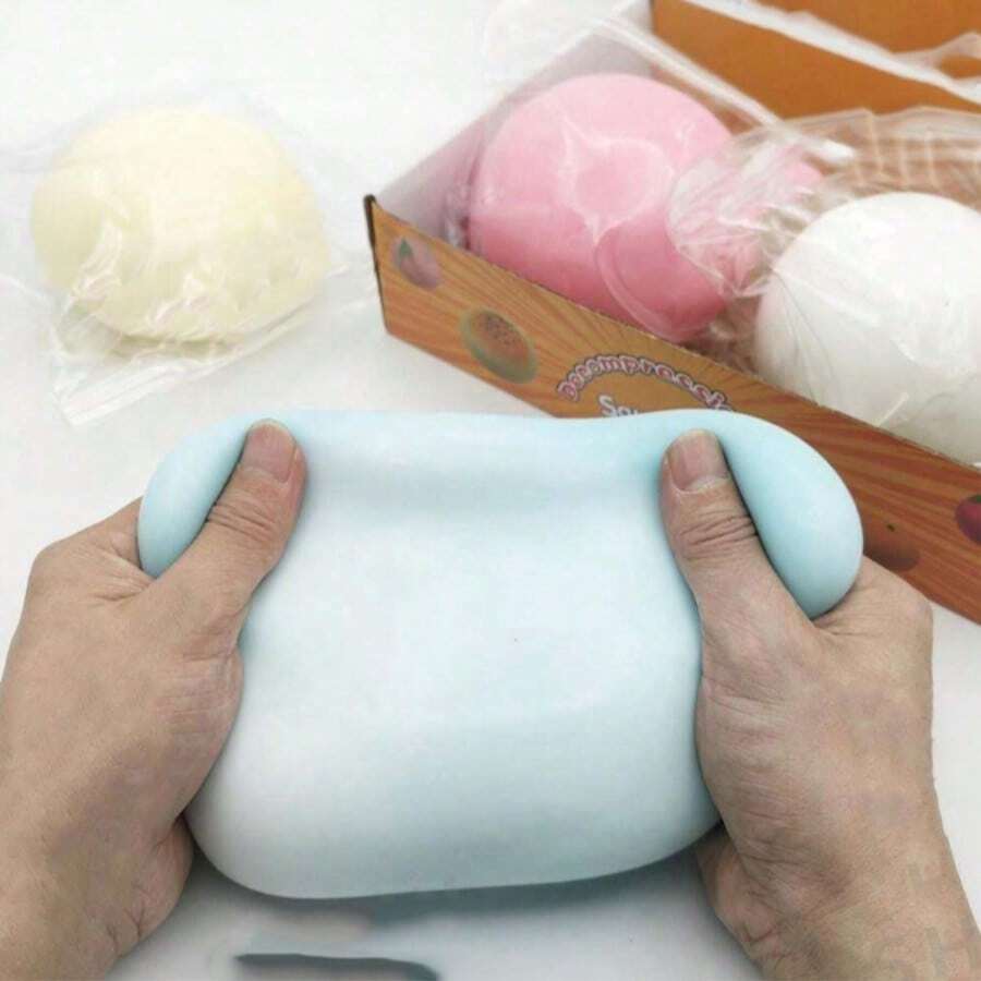 1 quả bóng slime siêu lớn 10cm, đồ chơi bóp giảm căng thẳng cỡ lớn, đồ chơi bóp đàn hồi chậm, đồ chơi slime khổng lồ, đồ chơi bóp giảm căng thẳng, món quà hoàn hảo cho sinh nhật, lễ Phục sinh, hoặc bất ngờ. - Nhiều màu - Xem 1