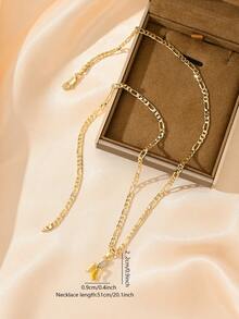 Minimalist Enamel Banana Pendant Necklace, Delicate Enamel Craftsmanship That Won't Fade, Unisex Multifunctional Design. Suitable As A Gift For Children, Classmates, Siblings, A Cute And Meaningful Present. - Yellow Gold - View 6