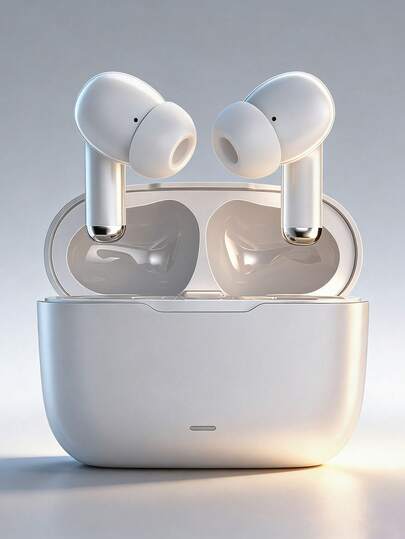 Auriculares inalámbricos Bluetooth TWS, auriculares inalámbricos verdaderos, auriculares intraurales, auriculares deportivos, control táctil, calidad de sonido clara para música y llamadas, compatible con dispositivos Android e iOS, adecuado para viajes, actividades al aire libre y escucha diaria
