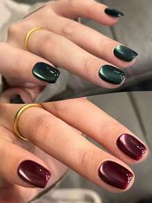 Miss Leia 1-6 Esmalte de uñas en gel de efecto ojo de gato de 15ml para primavera/verano, esmalte de uñas de efecto ojo de gato de alta densidad con blanqueamiento dorado naranja, laca de gel de color popular para principiantes, adecuado para salones, uso doméstico DIY, vacaciones, regalos para damas, suministros de arte de uñas - Multicolor - Ver 5