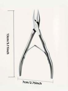 1 chiếc kìm tháo đá đính kèm bằng thép không gỉ, kìm cắt móng tay, dụng cụ làm móng - Nhiều màu - Xem 5