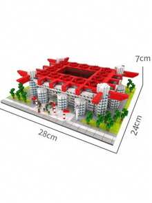 Bộ lắp ráp 4000 mảnh ghép hình sân vận động bóng đá nổi tiếng thế giới Camp Nou/Bernabeu/Bóng đá/Bóng rổ, quà lưu niệm nghệ thuật trang trí, quà sinh nhật cho người hâm mộ. - Nhiều màu - Xem 13