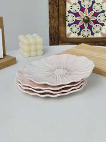 1/2 chiếc đĩa sứ kiểu Ins họa tiết hoa, đĩa hoa men không đối xứng, đĩa ăn tối gia đình, đĩa tráng miệng, đĩa bánh, đĩa trà chiều văn phòng, đĩa mì Ý bít tết kiểu phương Tây, đĩa salad trái cây, bát hoa, bát cơm - Nhiều màu - Xem 18