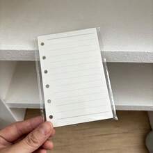 Sổ tay mini M5 màu đen nâu, thiết kế tối giản, kích thước nhỏ gọn dễ mang theo, 40 trang giấy trắng có thể thay thế, thích hợp ghi chú cuộc họp, hồ sơ văn phòng và học tập, bìa cứng, đồ dùng học tập, mùa tựu trường. - màu nâu - Xem 1