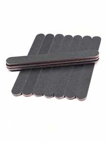 12/6/2 Stück doppelseitige schwarze Nagelfeile (100/180 Körnung), gerade Nagelpolierklotz, hochwertige, nicht abblätternde Nagelpolierklotz, schwarze Sandpapier Nagelpflegewerkzeug und Polierdatei, waschbare doppelseitige Nagelfeile, geeignet für natürliche Nägel und Nagelstudios, anwendbar für Fuß- und Zehenreinigung - Verschiedenfarbig - Übersicht 11