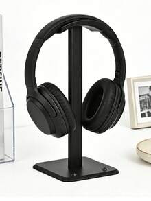 1个多功能桌面耳机支架，可拆卸便携式展示架 - 黑色 - 查看 5