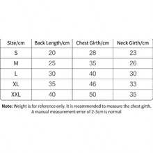 Áo khoác không tay nhẹ cho chó, thoáng khí, kiểu dáng sinh viên, chống rụng lông, phù hợp cho các giống chó nhỏ và vừa như West Highland White Terrier, Poodle vào mùa hè. - Màu be - Xem 2