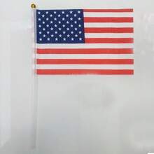 Bộ 10 cờ vẫy tay kỷ niệm World Cup 2026, gồm cờ quốc gia của Mỹ, Canada và Mexico. - Nhiều màu - Xem 4