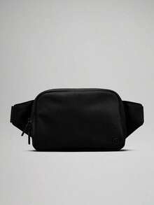 Lululemon Everywhere Belt Bag Large 2L-For Yoga Gym Running-Sweat-Wicking-Yoga-All Seasons Sport-Spring/Summer-Perfect Eatser Gift - BLACK/BLACK - 查看 1
