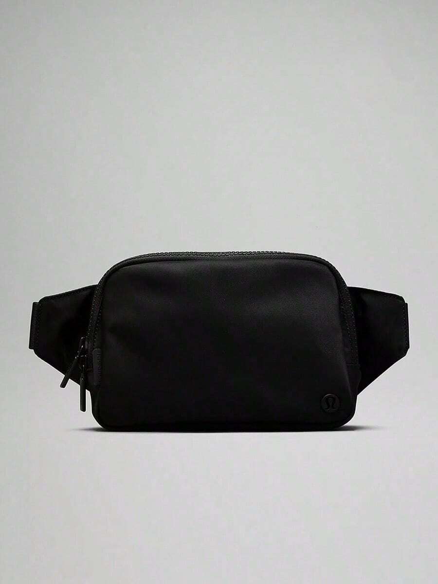 Lululemon Everywhere Belt Bag Large 2L-For Yoga Gym Running-Sweat-Wicking-Yoga-All Seasons Sport-Spring/Summer-Perfect Eatser Gift - BLACK/BLACK - 查看 1