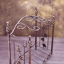 Expositor para Vino y portavasos de Pared Organizador de hogar Independiente de sobremesa Estante de Soporte de exhibición para Bar Bodega Armario de sótano Despensa SMA - como en la foto - Ver 6