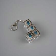 Móc khóa đồ chơi ngón tay hình phím cơ trong suốt bằng nhựa PC - Đồ chơi giảm áp lực với âm thanh click rõ ràng, quà tặng sáng tạo cho lễ Phục sinh, Halloween, Giáng sinh, sinh nhật và các bữa tiệc. Móc khóa đồ chơi ngón tay hình phím cơ trong suốt bằng nhựa PC - Đồ chơi giảm áp lực với âm thanh click rõ ràng, quà tặng độc đáo cho các ngày lễ, sinh nhật và tiệc tùng. - Xem 2