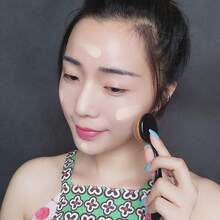 Toothbrush-Shaped Foundation Brush, Blush Brush Recommended By Internet Celebrities, Suitable For Beginners, Seamless Concealer, BB Cream, And Liquid Foundation - Multicolor - View 2