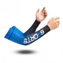 3 paires de manchettes de bras pour le cyclisme et le fitness d'été, protection UV, manchettes de glace, protège-bras anti-UV - A - Voir 2