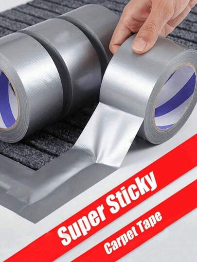 Aluminum Foil Tape, Super Sticky Waterproof Sealing Tape, No Residue Self-Adhesive Heat Resistant Tape, Suitable For Kitchen Sink, Bathroom Shower, Toilet Base, Indoor And Outdoor Sealing