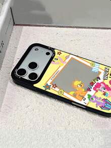 Hasbro MY LITTLE PONY Ốp lưng điện thoại hình hoạt hình nữ tính có gương soi, đóng gói hộp quà tặng, tương thích với Apple iPhone 17, 17 Air, 17 Pro, 17 Pro Max, 11, 12, 13, 14, 15, 16 Pro, 16 Pro Max, 14 Plus, 15 Plus, 16 Plus, 15 Pro Max, 16 Pro, 16 Pro Max - Nhiều màu - Xem 7