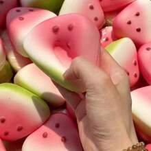 10pcs/5pcs/3pcs/1pc, Watermelon-Shaped Stress-Relieving Balls, With A Portable Mesh Storage Bag (Washable). Realistic Watermelon Design, Soft To The Touch, Slow Rebound. Stress-Relieving Toy, Sensory Toy, Reward Toy, Party Gift, Holiday Present. - A - Xem 7