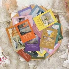 50 tấm thiệp ghi câu Kinh Thánh truyền cảm hứng kèm tranh phong cảnh sơn dầu, thiệp Kinh Thánh, thiệp cầu nguyện Cơ Đốc giáo dành cho bạn bè và gia đình, thiệp khẳng định và động viên hàng ngày, quà tặng truyền cảm hứng. - A - Xem 6