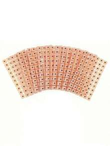 Ear Acupressure Point Massage Therapy Patch Set - Multicolor - View 5