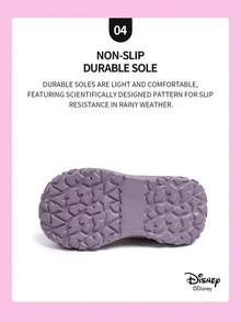 Disney Sản phẩm hợp tác chính thức với Mickey Mouse | Một đôi giày thể thao trẻ em, phù hợp cho sinh hoạt hàng ngày, lễ hội, thể thao và hoạt động ngoài trời. Giày ôm sát chân, chống trơn trượt, chống mài mòn và thoáng khí (Giày thể thao bé trai, giày ván trượt bé trai, giày thể thao trẻ em, giày thể thao bé gái, giày ván trượt bé gái) - Màu tím - Xem 6