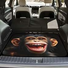 1 tấm lót cốp xe in hình khỉ - Tấm lót cốp xe chống trượt bền bỉ, phù hợp với mọi dòng xe, dễ vệ sinh, chống trầy xước, móp méo và chống tràn chất lỏng. - Thảm lót cốp xe - Xem 8