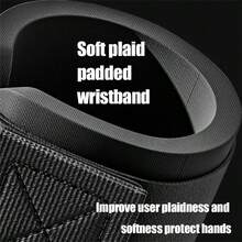 1 Pair Lifting Hook Grip Handle With Wrist Wrap, Gym Barbell Wrist Strap, Weightlifting Hook, Pull-Up Power Grip Gloves, Anti-Slip Strength Training Hook, Premium - Multicolor - View 11