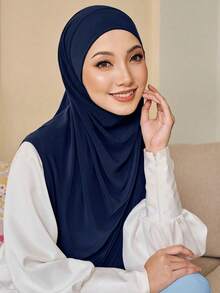 1pc Ready-To-Wear Solid Color Elastic Headband/Headscarf For Women,Beach,Holiday - Multicolor - View 13