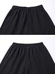 3 pièces Shorts Bermuda d'été décontractés pour hommes, imprimés, style assorti pour couple - Multicolore - Voir 3