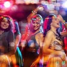 30 Pcs LED Luminous Headpieces, Luminous Headbands, Luminous Party Supplies, Valentine's Day, Independence Day, Weddings, Birthdays, Concerts, And Other Occasions - A - View 5