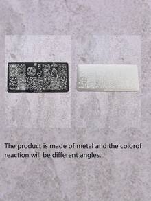 2 tấm dập móng hình động vật hoạt hình, 1 dụng cụ dập móng có nắp đậy, dụng cụ dập móng kèm gạt. - Bạc - Xem 6