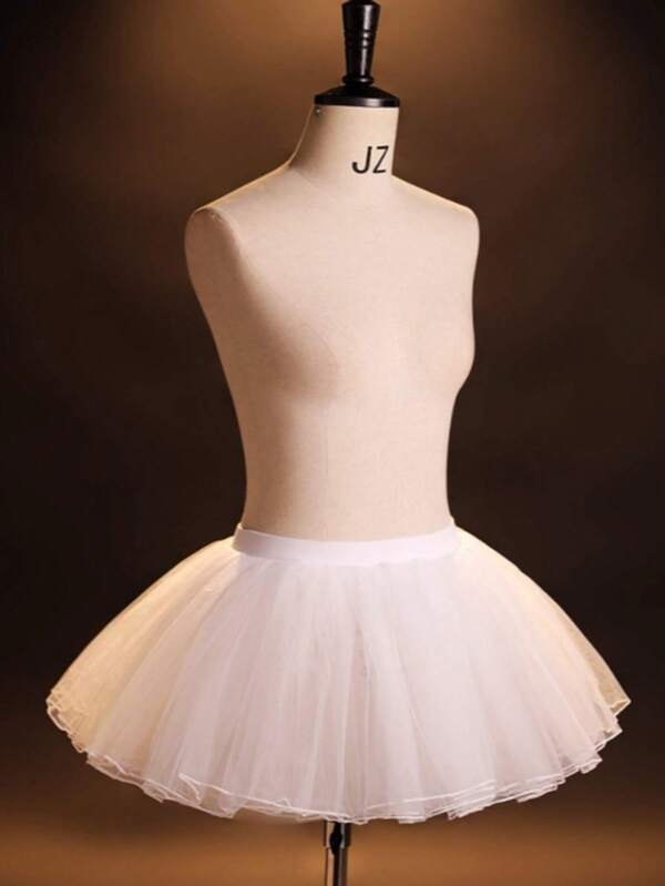 Adult Puffy Tutu Skirt, Stage Performance Costume, Princess Mesh Tutu Skirt