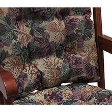 The Gripper Non-Slip Cabernet Tapestry Jumbo Rocking Chair Cushions - Cabernet - Ver 5