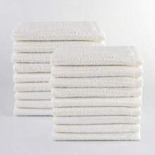 18-Piece Kitchen Bar Mop Dishcloth Set, White - 單身的 - 查看 6