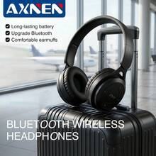 AXNEN Macaron Color Bluetooth Headband Headphones, Foldable & Retractable Wireless Design, Surround Sound, Support TF Card, Suitable For Travel, Home, Office, Gaming And Online Classes - View 1