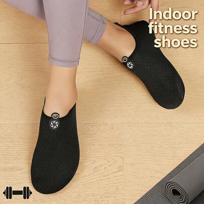 Women's Lightweight Non-Slip Barefoot Shoes | Breathable Mesh Yoga Socks, Suitable For Indoor Fitness, Dance, Pilates And Home Wear